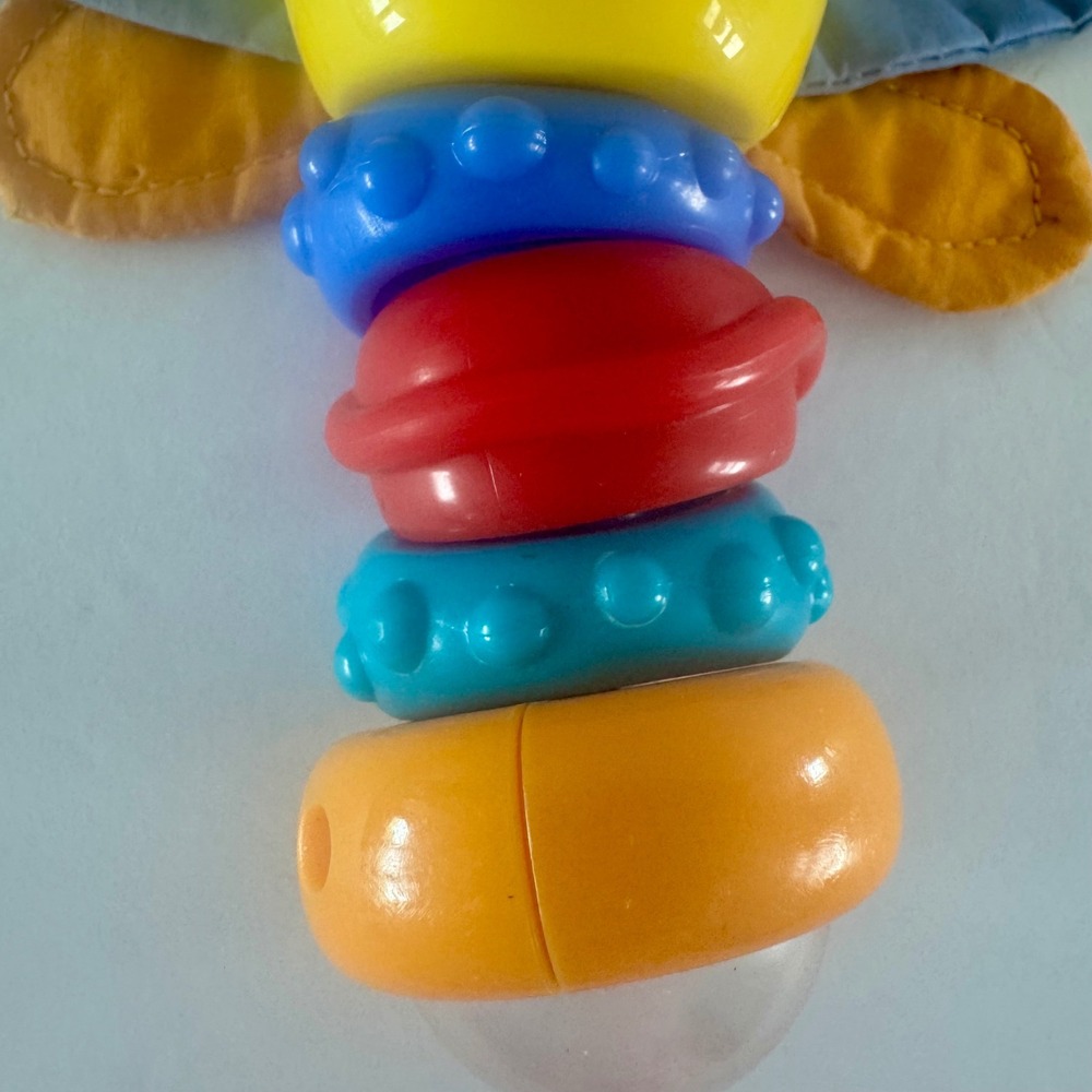 Bright Starts Twisty Bug Dragonfly Butterfly Light Up Music Baby Rattle WORKS - Picture 7 of 16